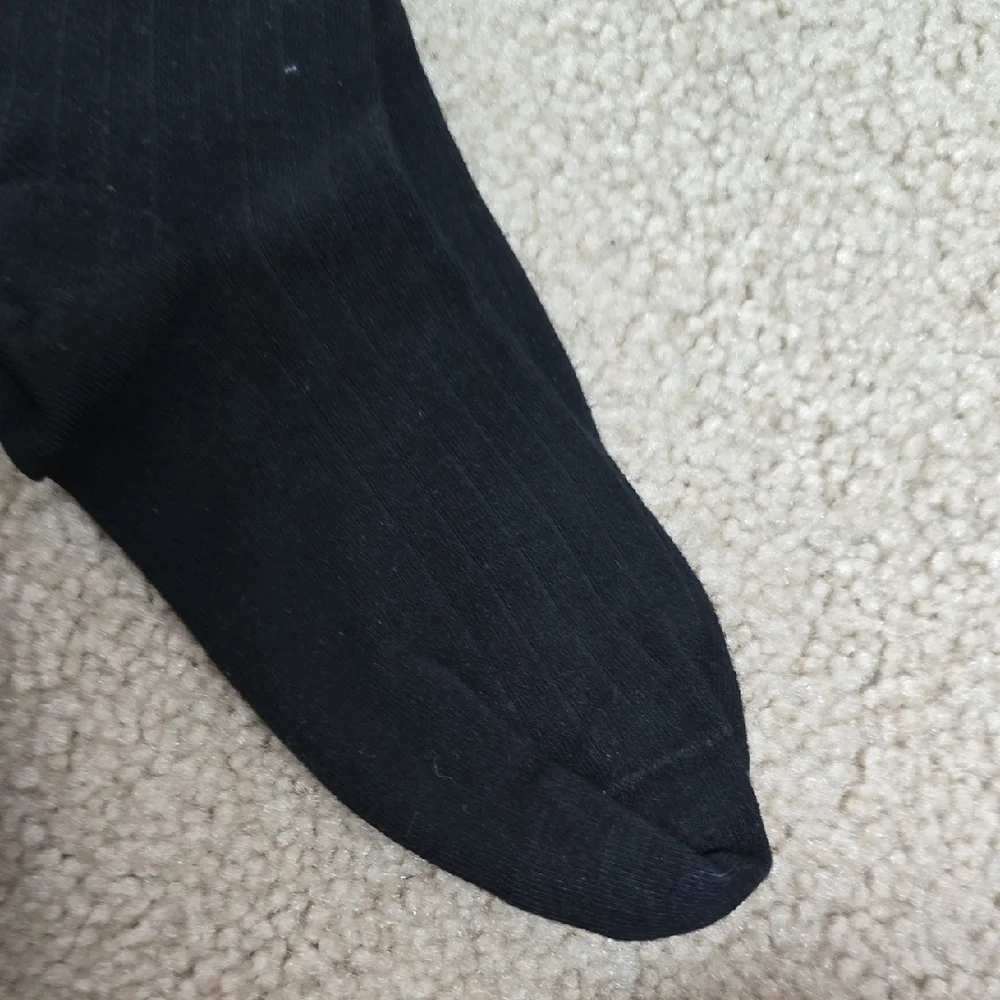 Set of 3: Black Socks - Show Size 5-10